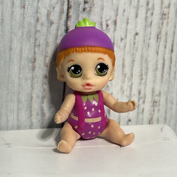 Baby Born Surprise Mini Green Eyes Grape Outfit - Picture 1 of 3